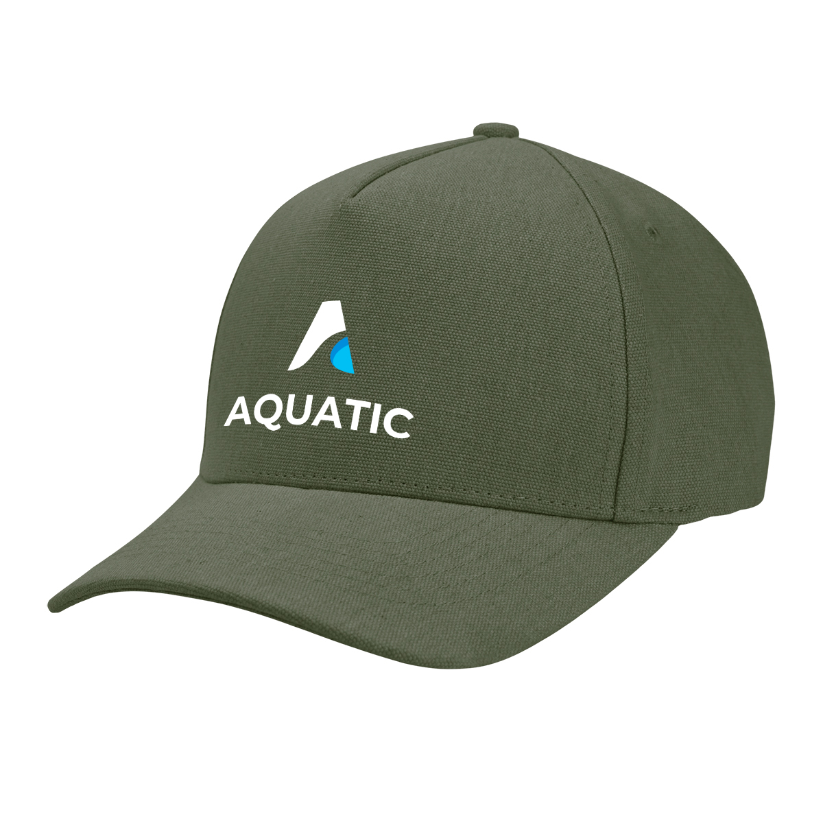 Picture of Aware™ Recycled Cotton Cap With Leatherette Backstrap