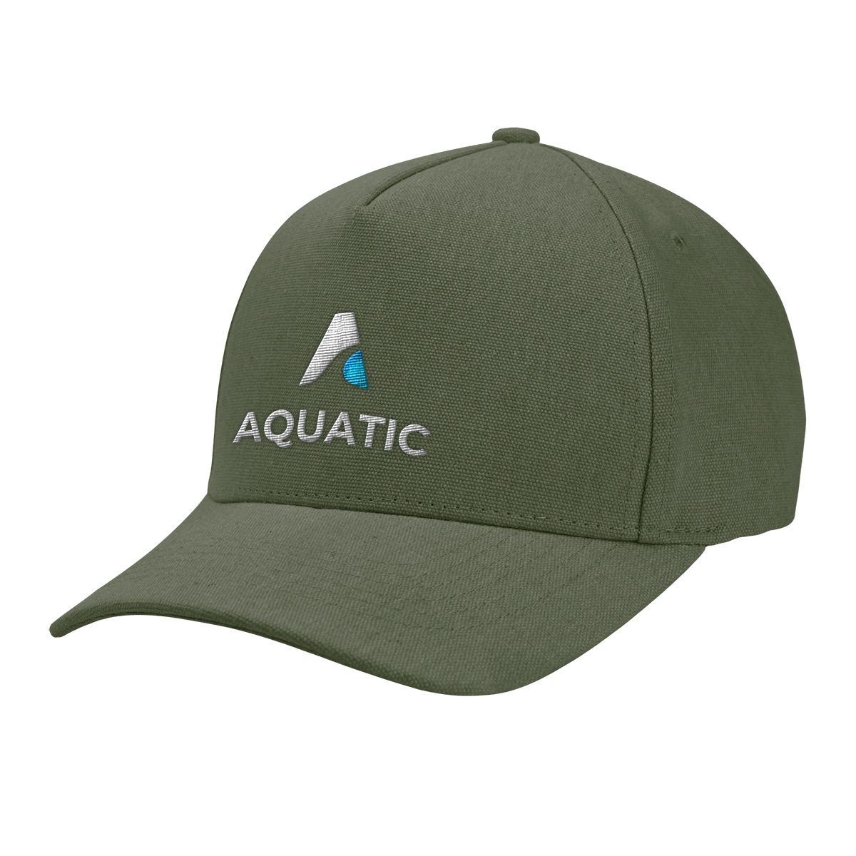 Picture of Aware™ Recycled Cotton Cap With Leatherette Backstrap