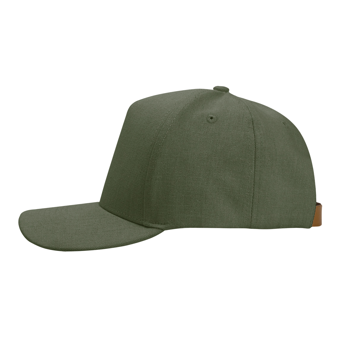 Picture of Aware™ Recycled Cotton Cap With Leatherette Backstrap
