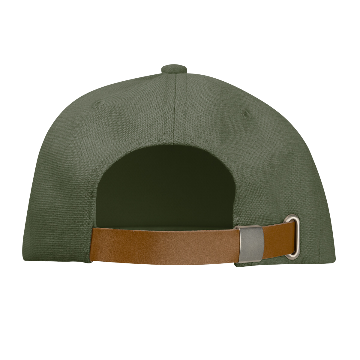 Picture of Aware™ Recycled Cotton Cap With Leatherette Backstrap