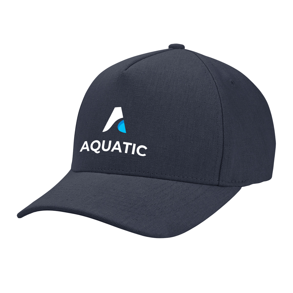 Picture of Aware™ Recycled Cotton Cap With Leatherette Backstrap