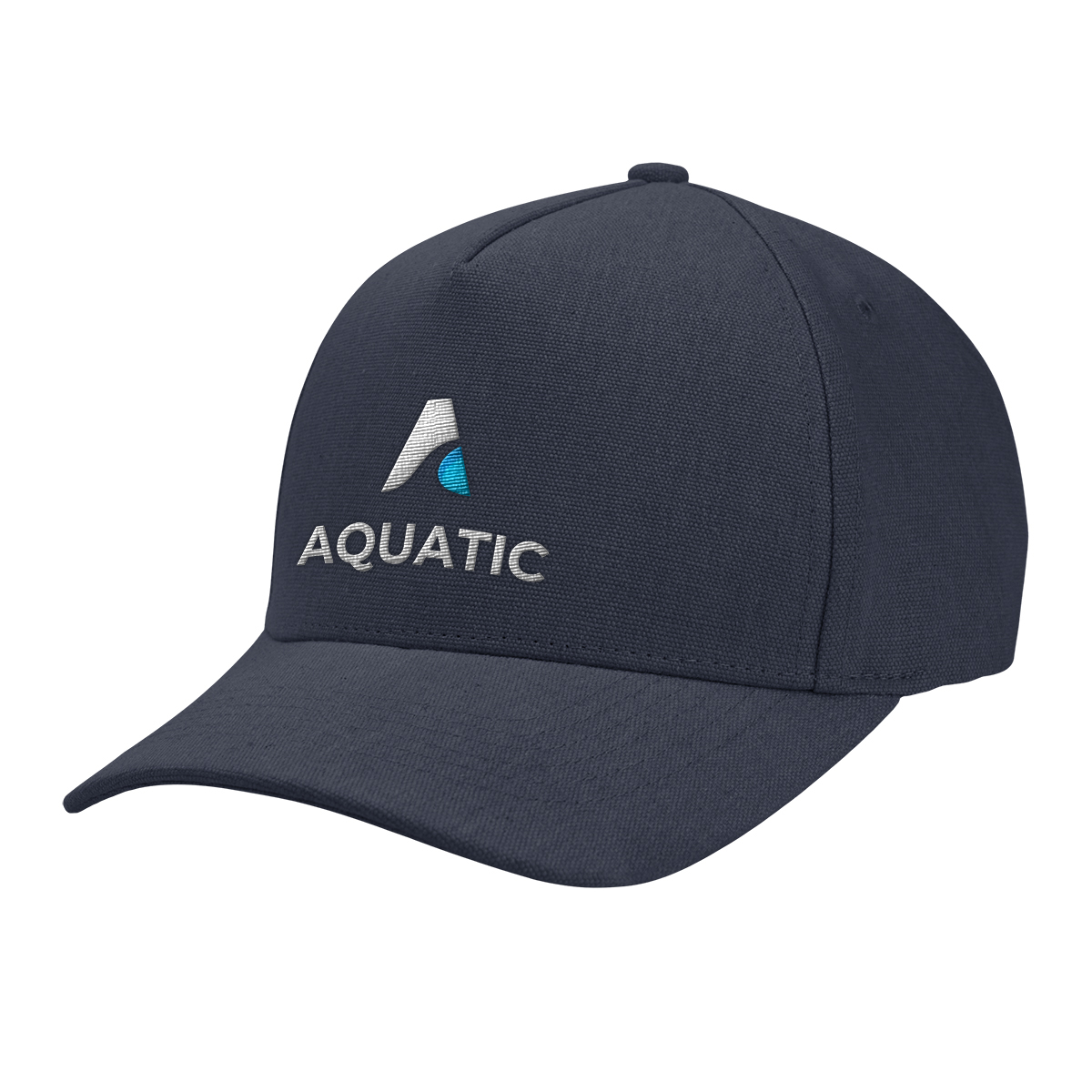 Picture of Aware™ Recycled Cotton Cap With Leatherette Backstrap