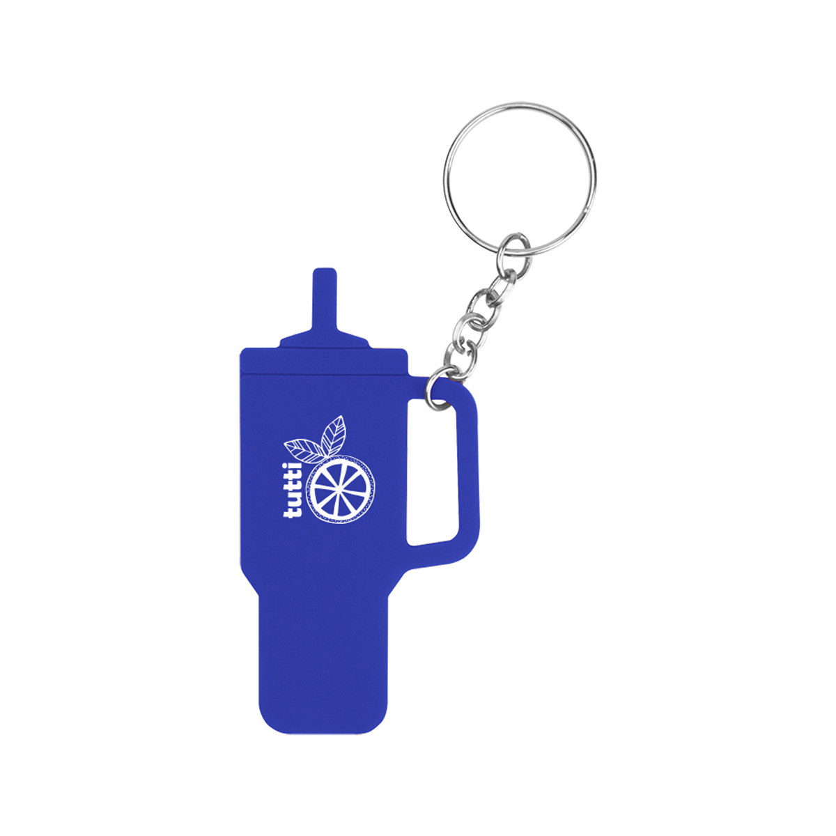 Picture of Intrepid Tumbler Shaped Silicone Key Ring