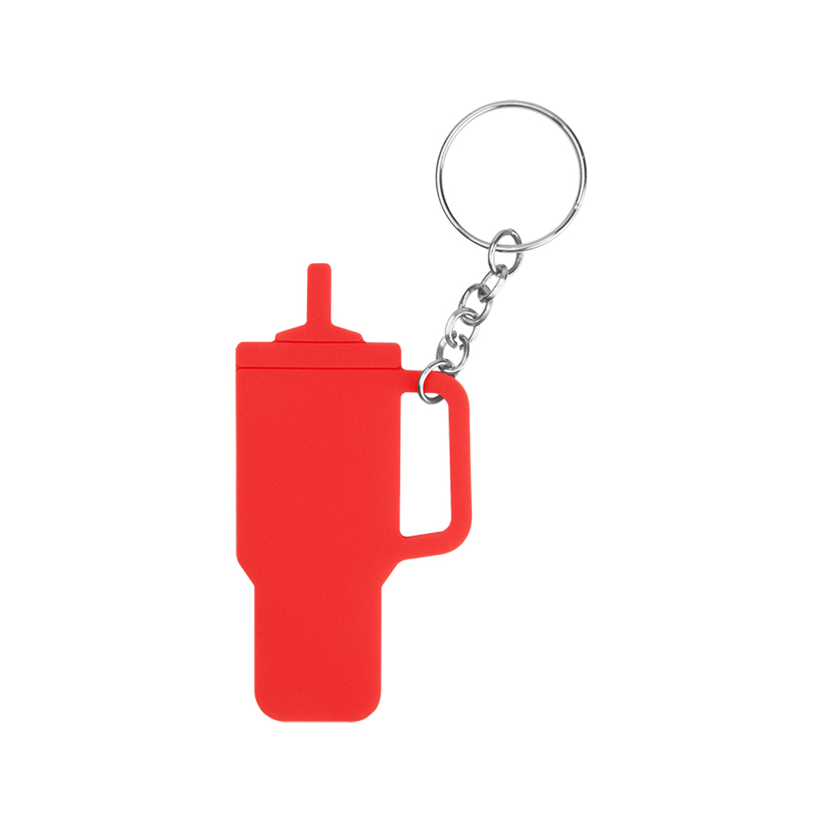 Picture of Intrepid Tumbler Shaped Silicone Key Ring