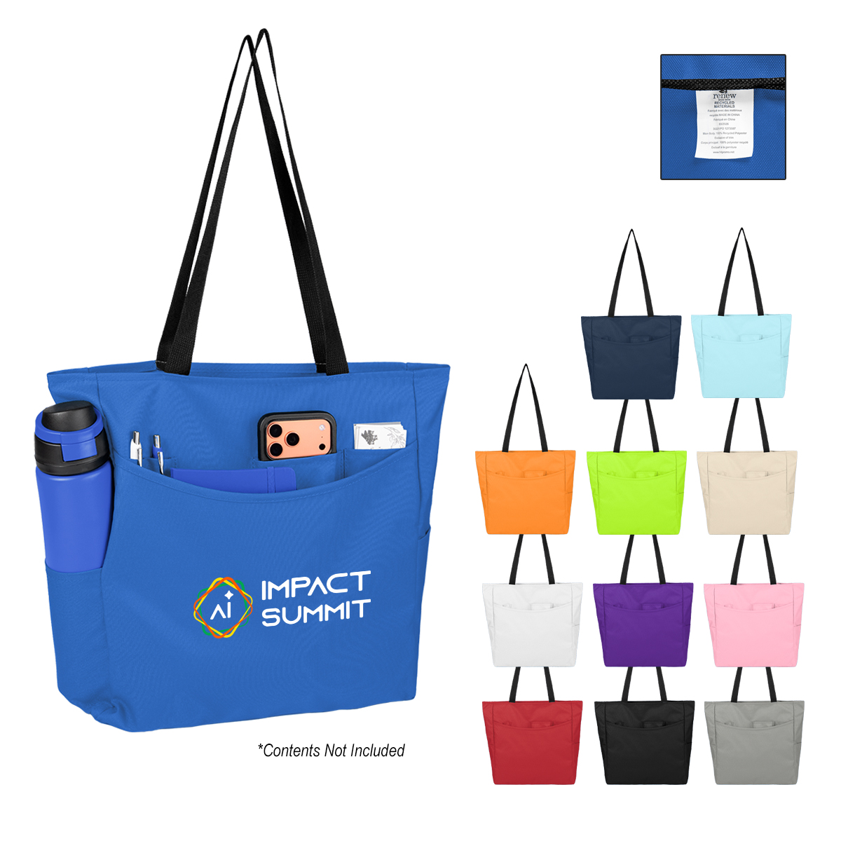 Picture of Outline Rept Convention Tote Bag