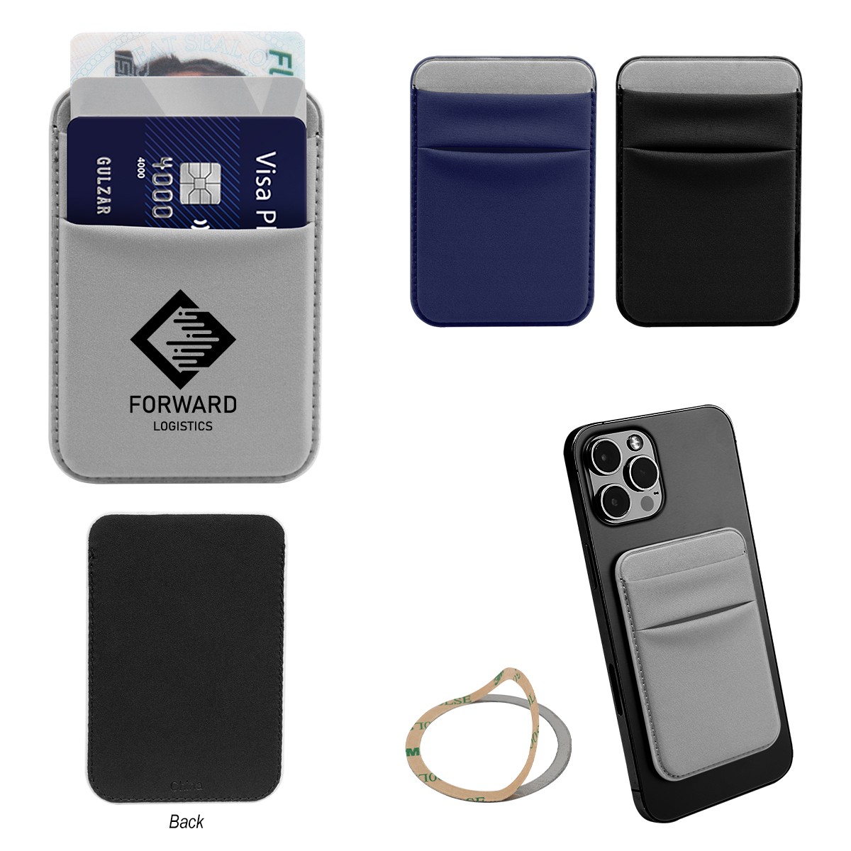 Picture of Magnetic Stretch Phone Wallet