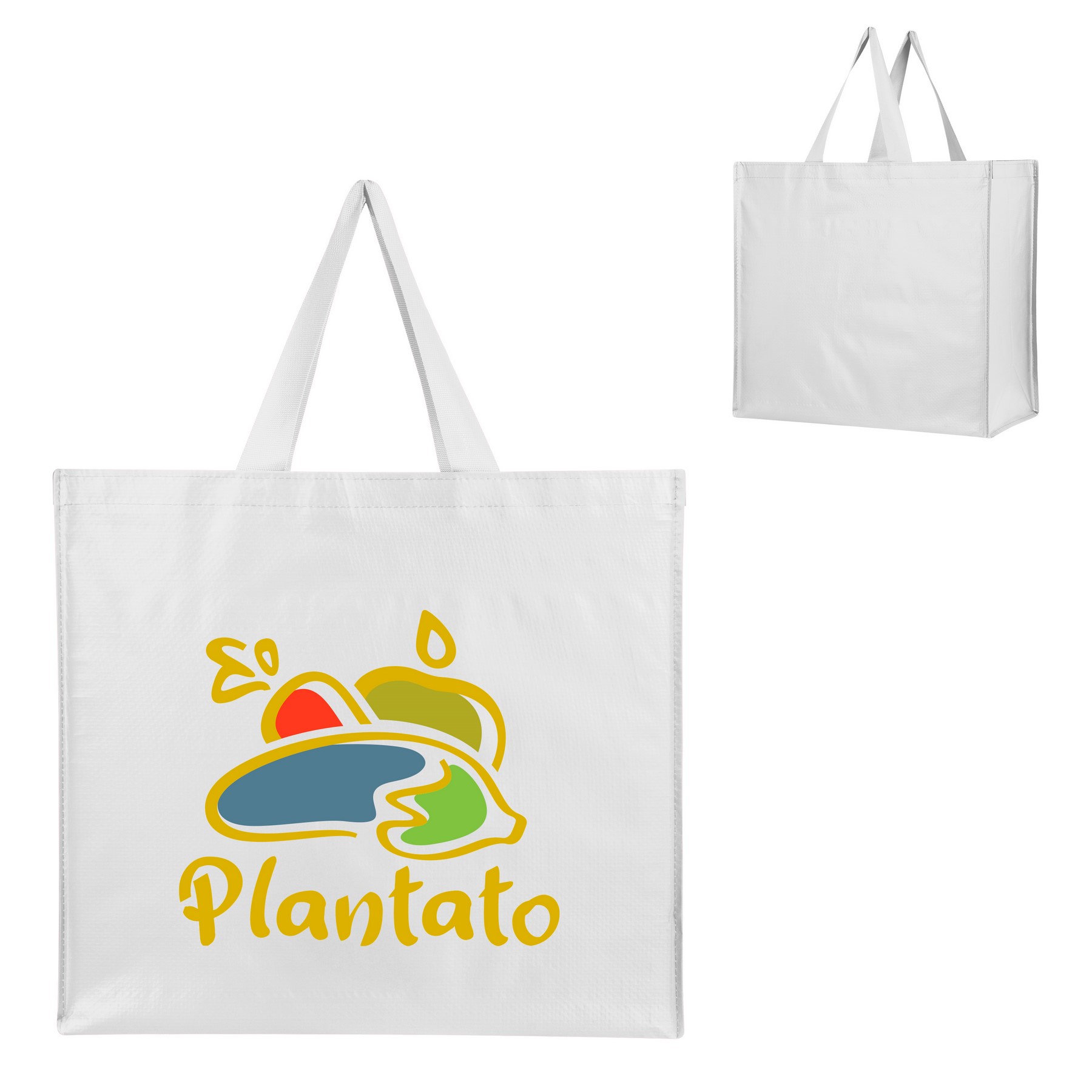 Picture of Harvest Haul Recycled Non-woven Shopper Tote Bag