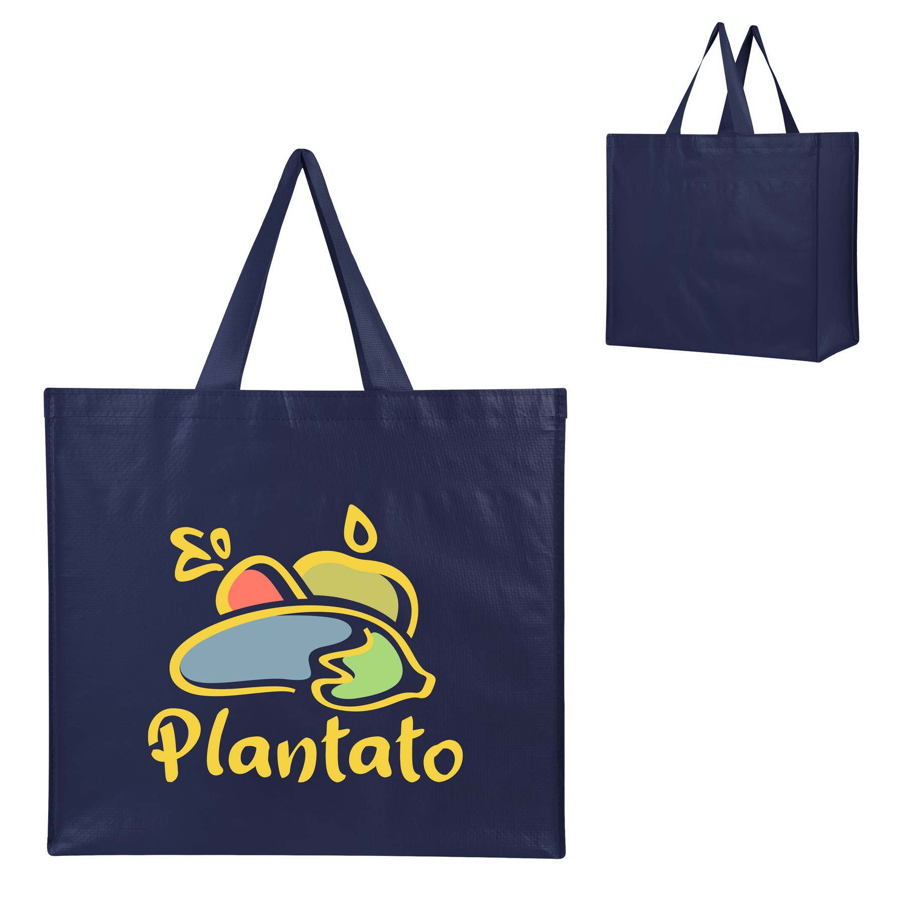 Picture of Harvest Haul Recycled Non-woven Shopper Tote Bag