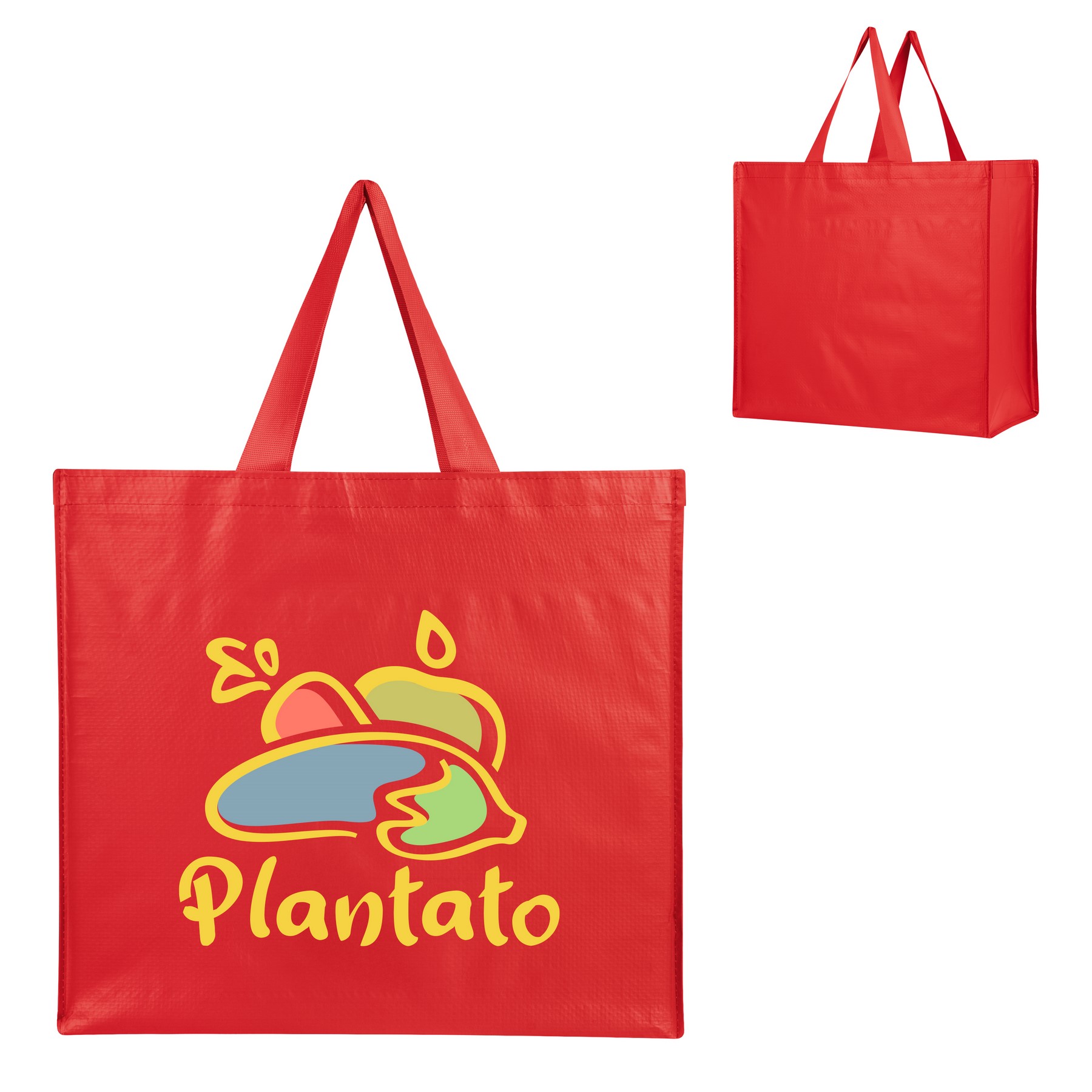 Picture of Harvest Haul Recycled Non-woven Shopper Tote Bag