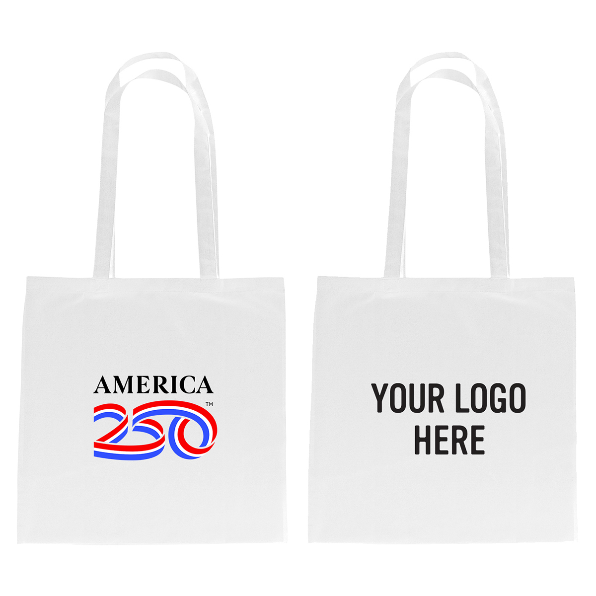 Picture of America250™ 100% 4 Oz. Cotton Tote Bag