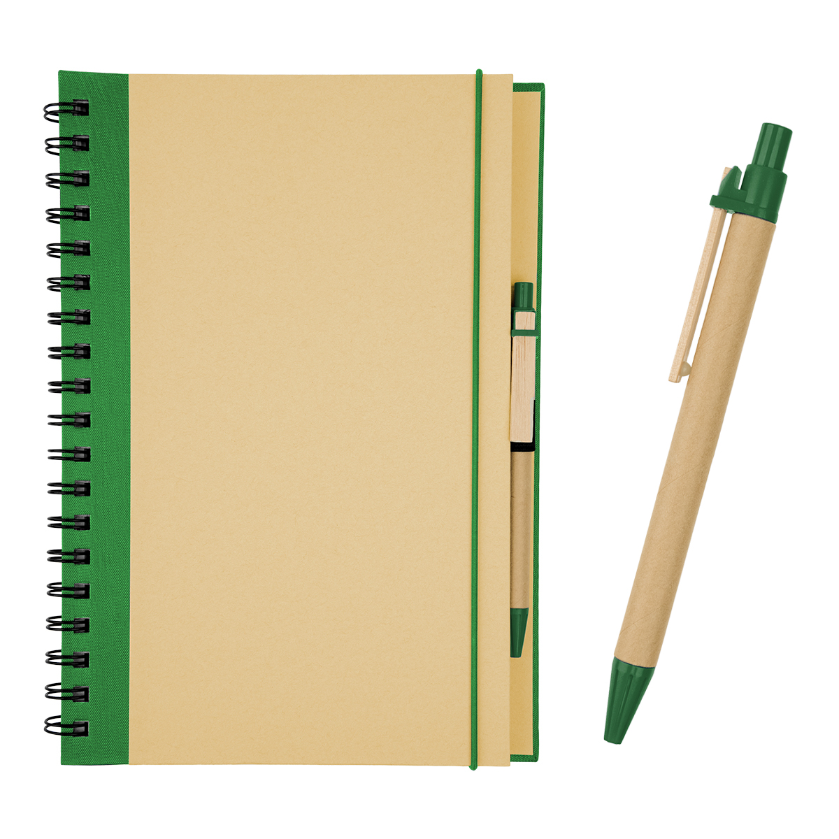 Picture of Eco-inspired 7" X 10" Spiral Notebook & Pen