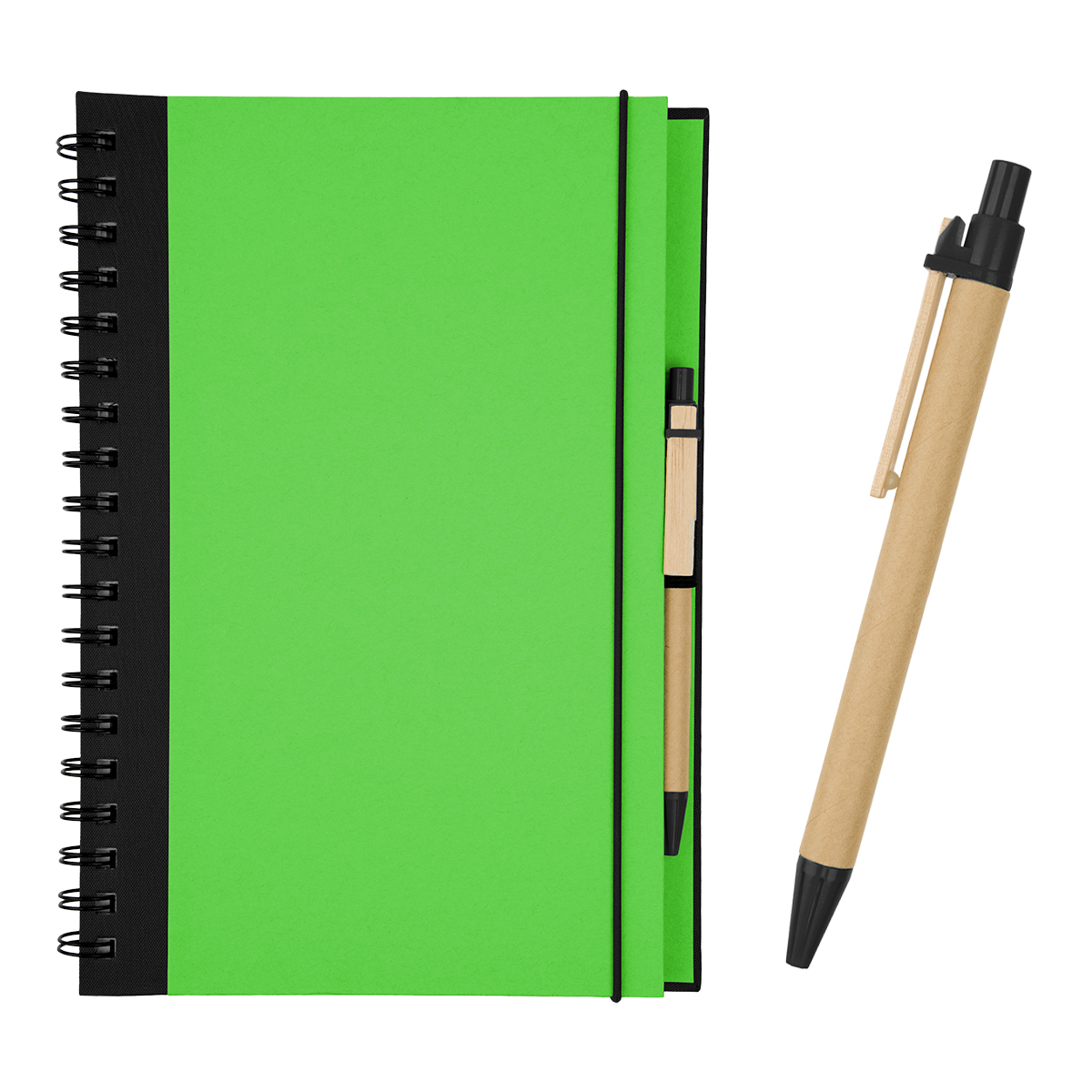 Picture of Eco-inspired 7" X 10" Spiral Notebook & Pen