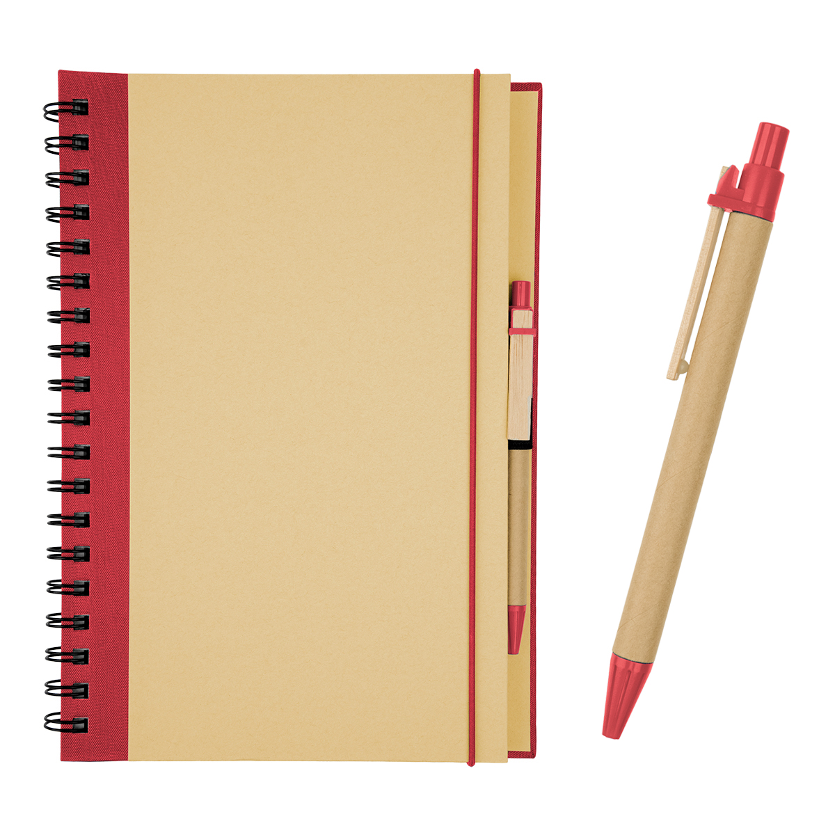 Picture of Eco-inspired 7" X 10" Spiral Notebook & Pen