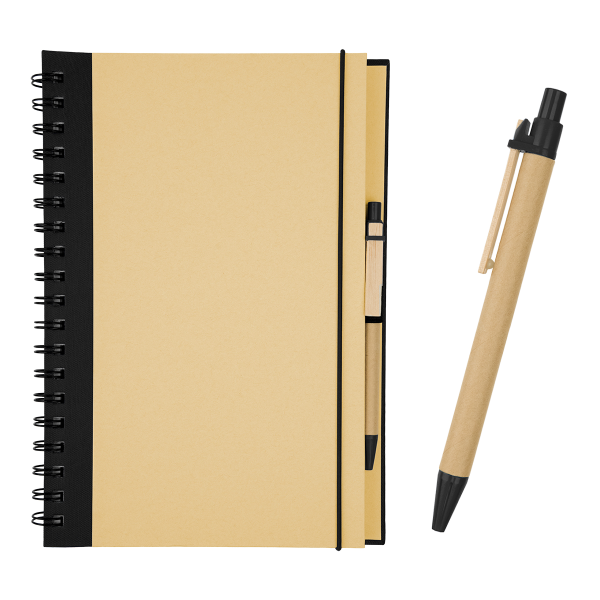 Picture of Eco-inspired 7" X 10" Spiral Notebook & Pen