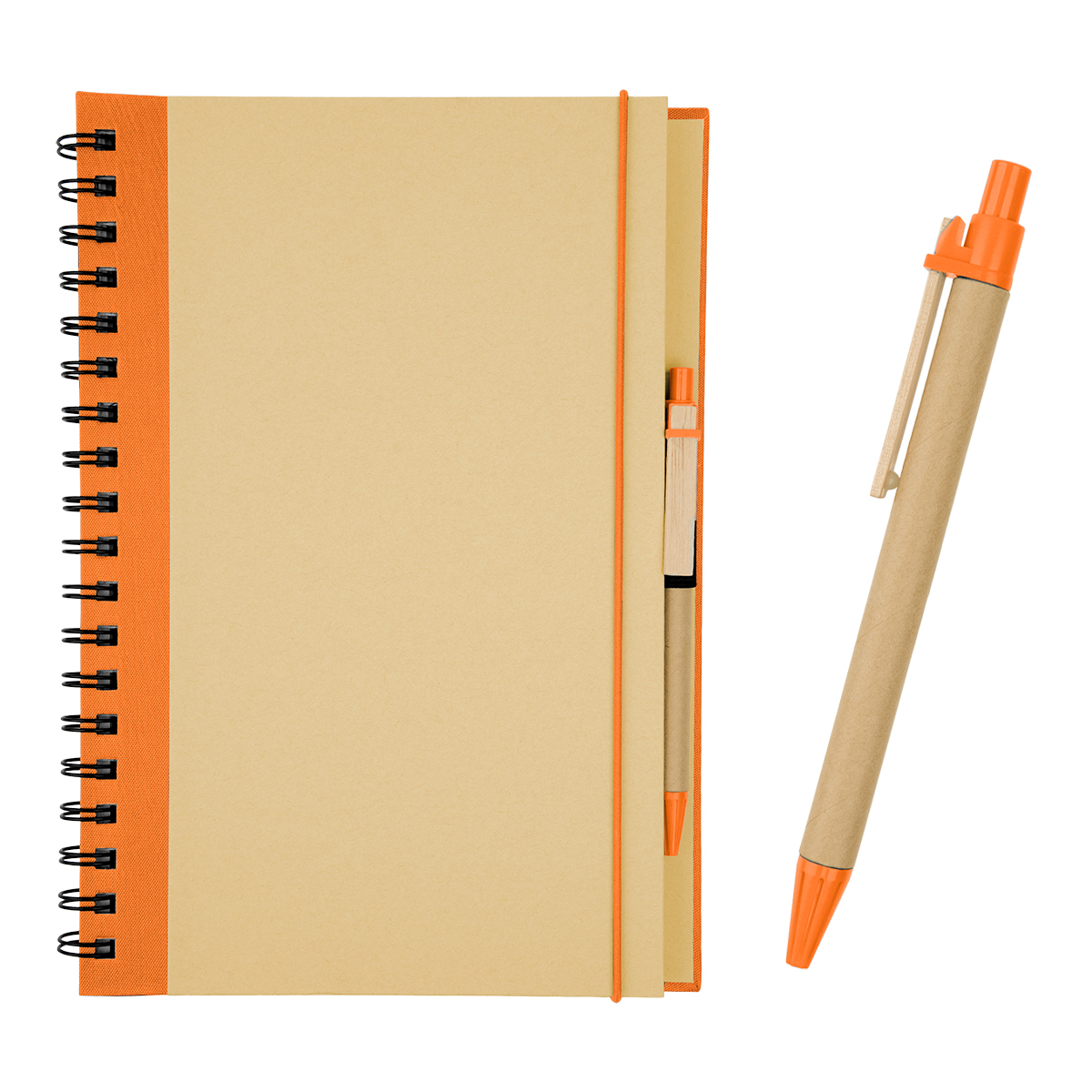 Picture of Eco-inspired 7" X 10" Spiral Notebook & Pen
