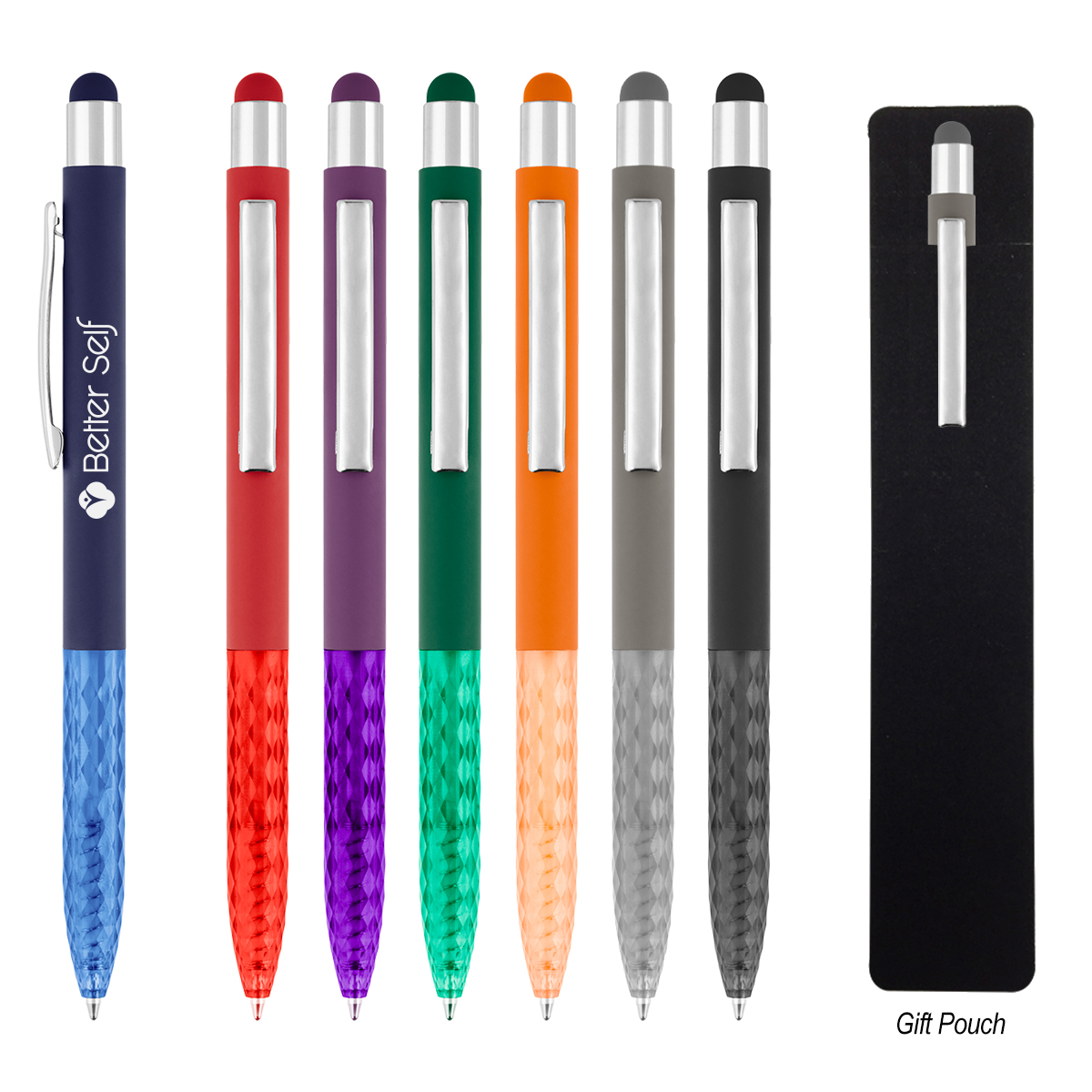 Picture of Kelsey Recycled Aluminum Stylus Pen