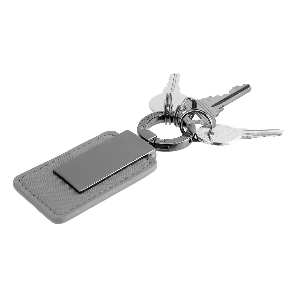 Picture of Leatherette Carabiner Clip Key Tag