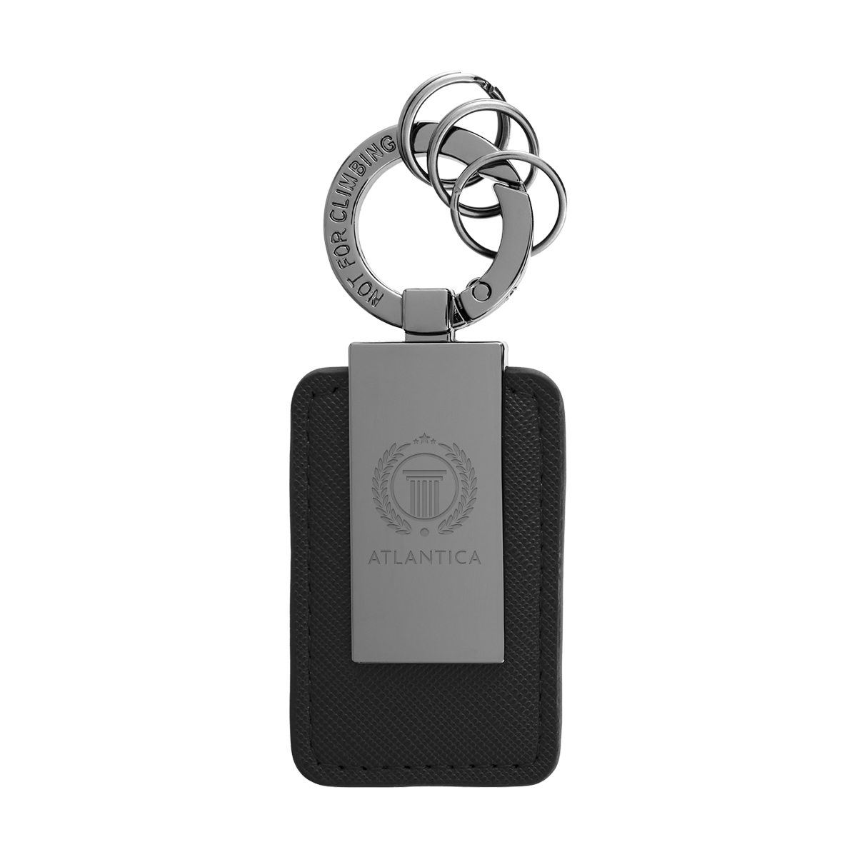 Picture of Leatherette Carabiner Clip Key Tag