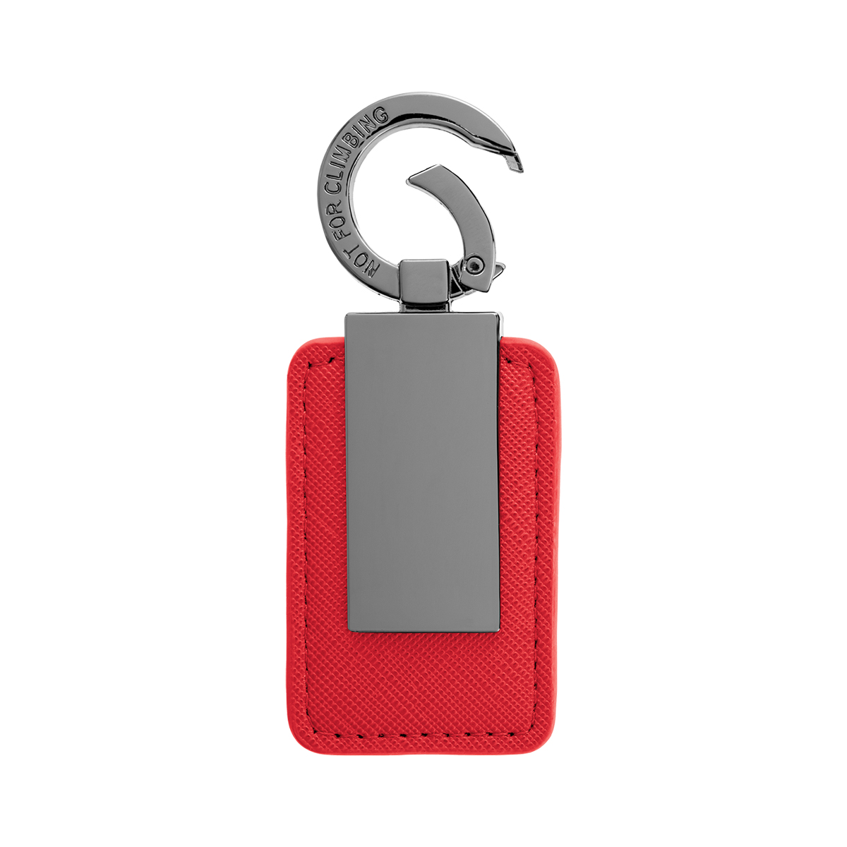 Picture of Leatherette Carabiner Clip Key Tag
