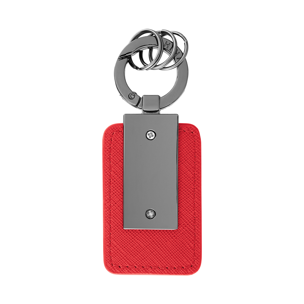 Picture of Leatherette Carabiner Clip Key Tag