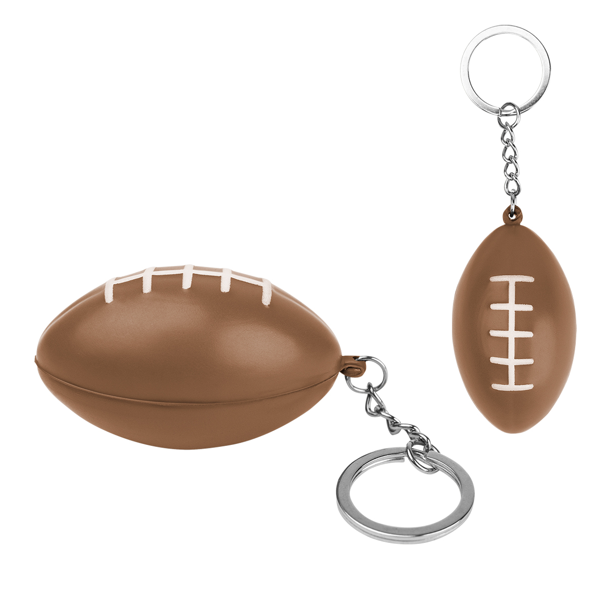 Picture of Football Stress Reliever Keychain
