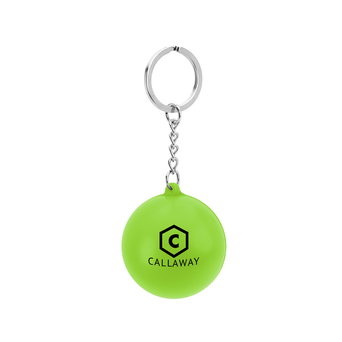 Picture of Round Pu Stress Reliever Keychain