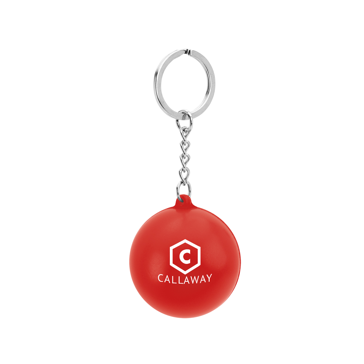 Picture of Round Pu Stress Reliever Keychain