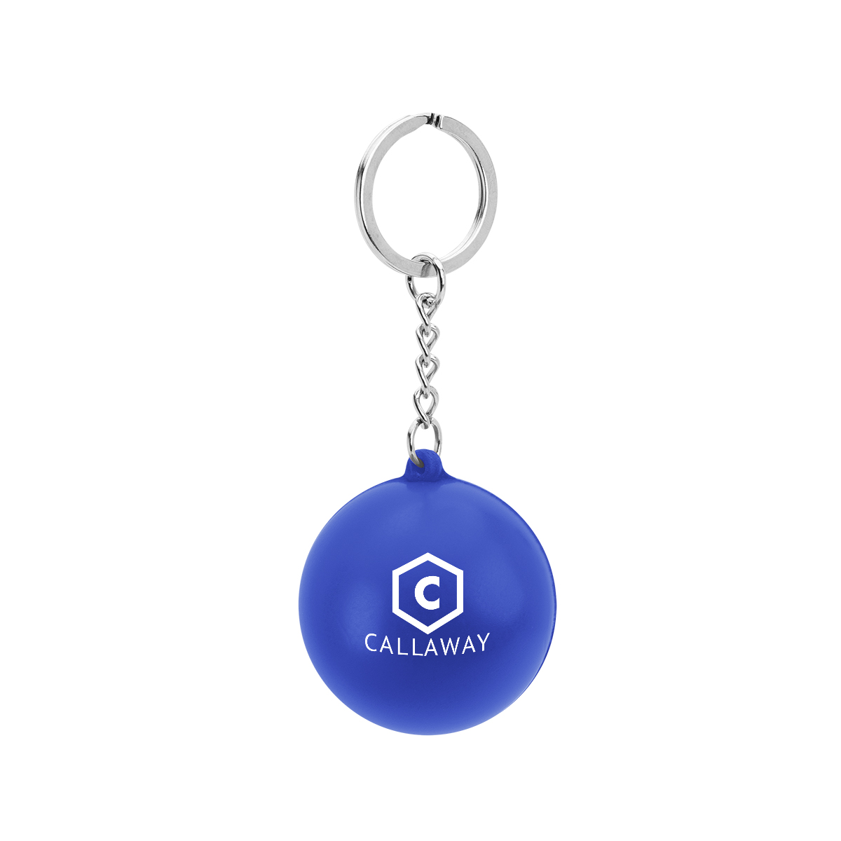 Picture of Round Pu Stress Reliever Keychain
