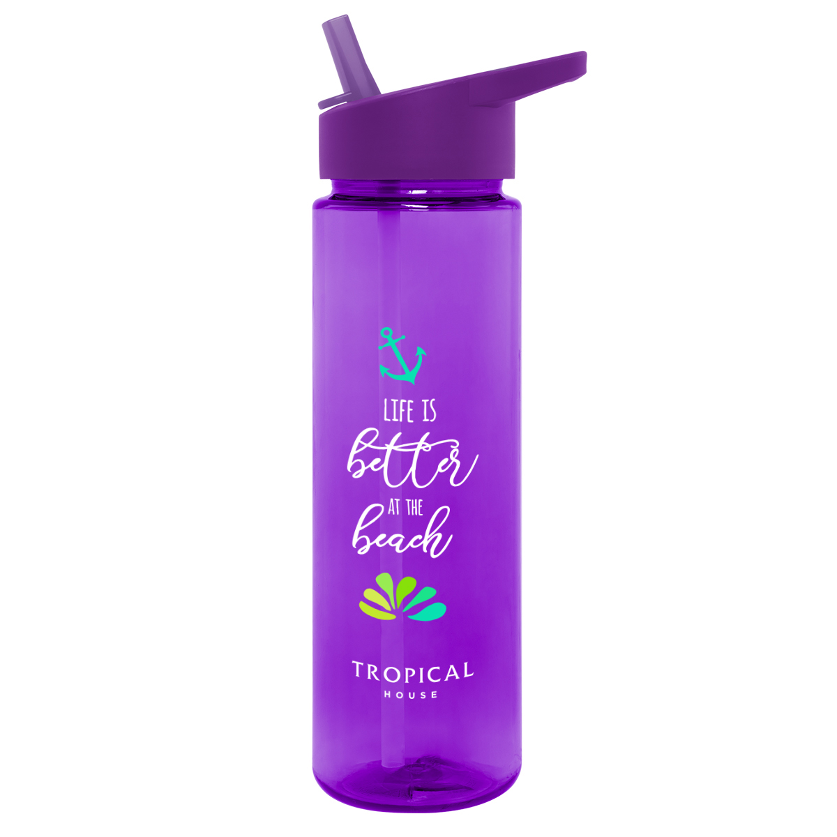 Picture of 28 Oz. Full Color Staccato Bottle