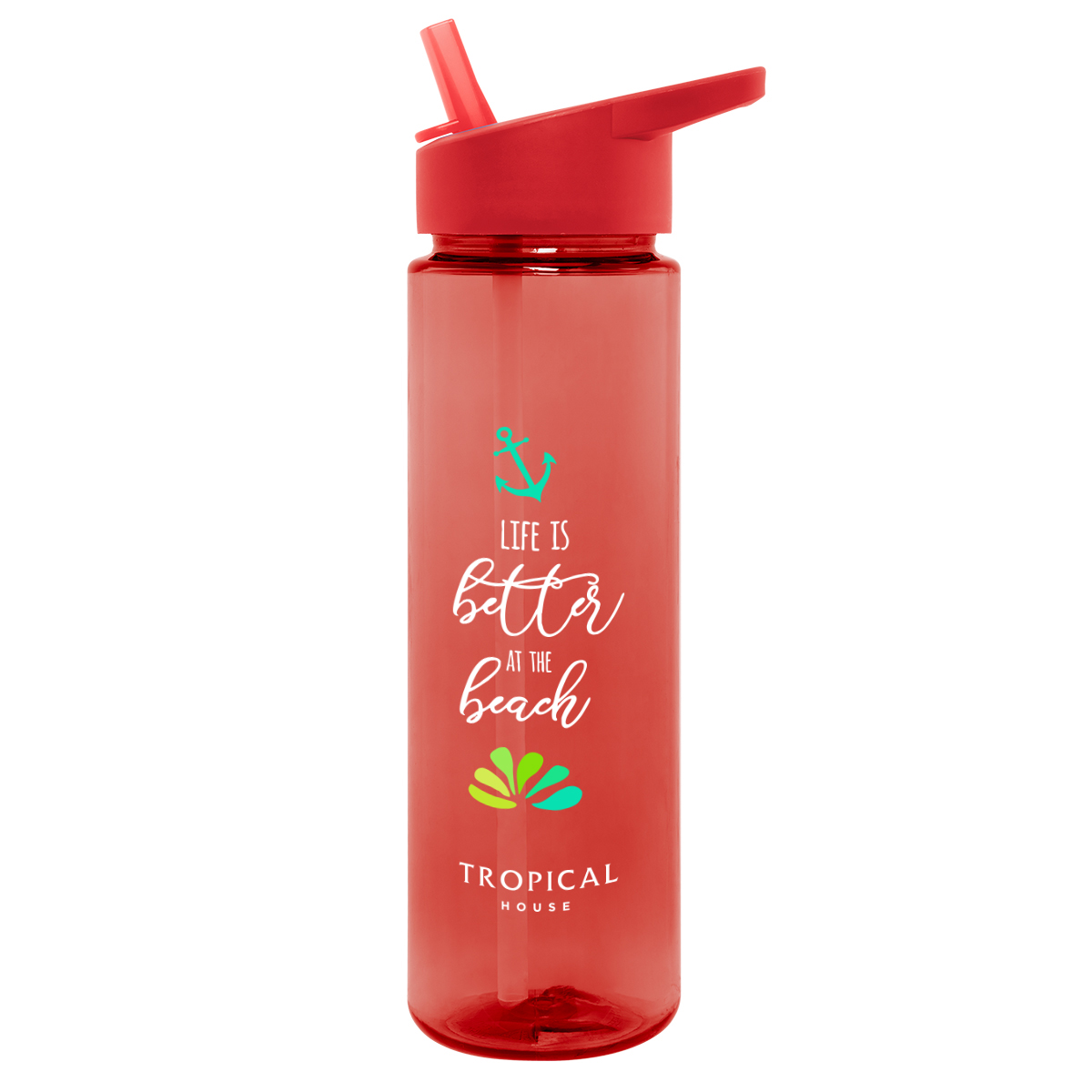 Picture of 28 Oz. Full Color Staccato Bottle