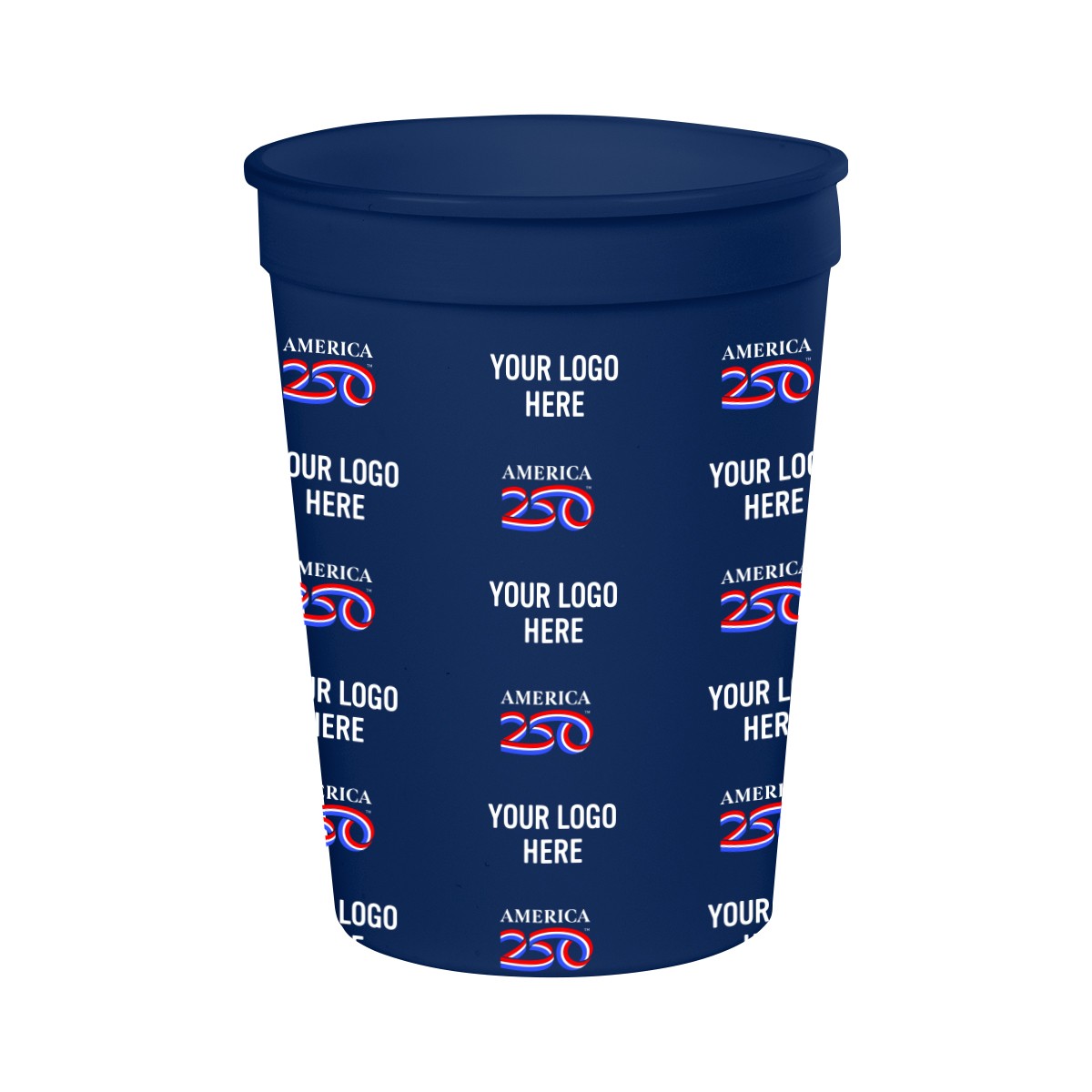 Picture of America250™ 12 Oz. Full Color Big Game Stadium Cup