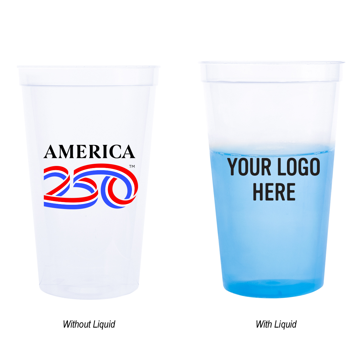 Picture of America250™ - 22 Oz. Full Color Mood Stadium Cup