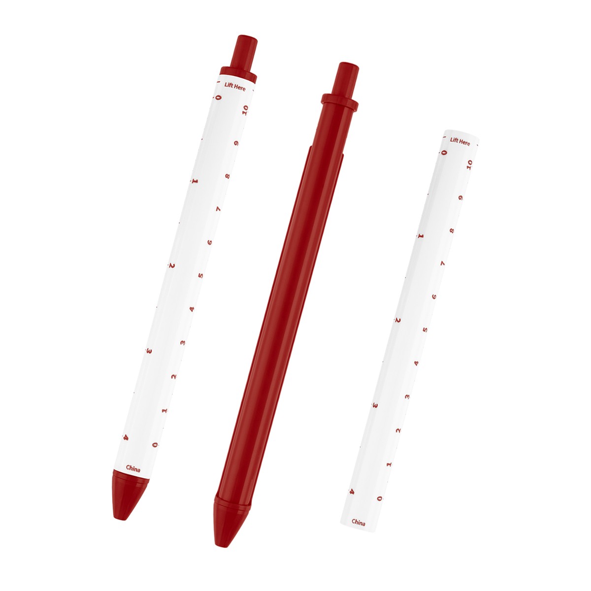 Picture of Straight Line Pen With 4" Ruler