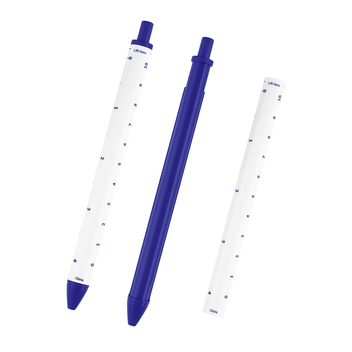 Picture of Straight Line Pen With 4" Ruler