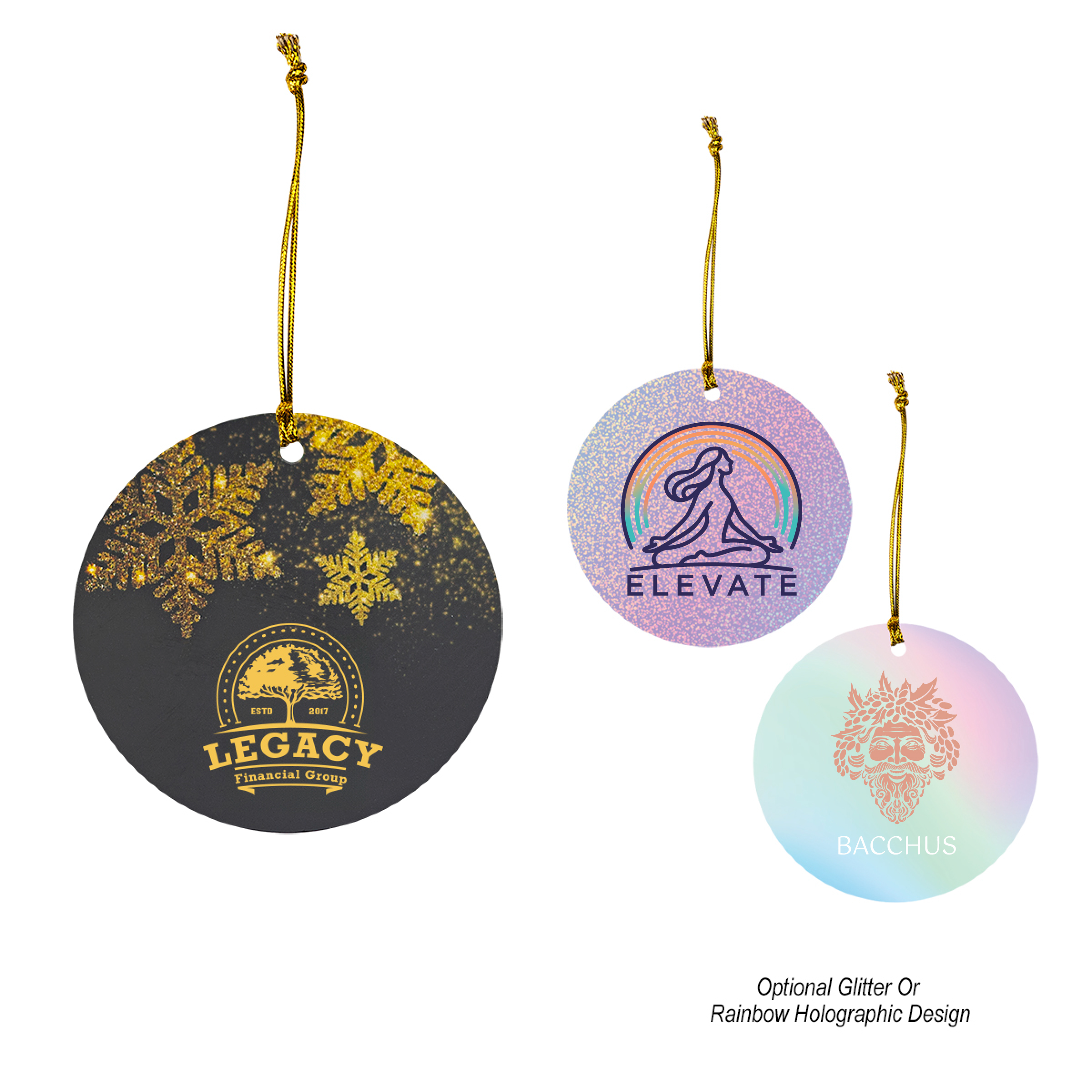 Picture of Acrylic Ornament - Circle