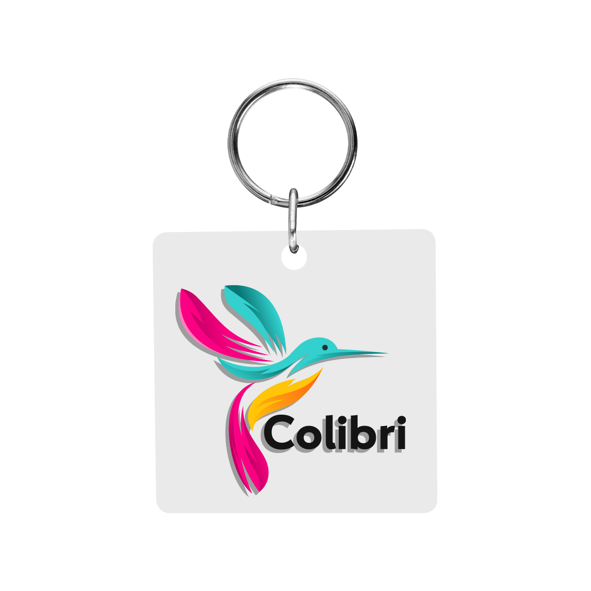Picture of Acrylic Key Tag - Square