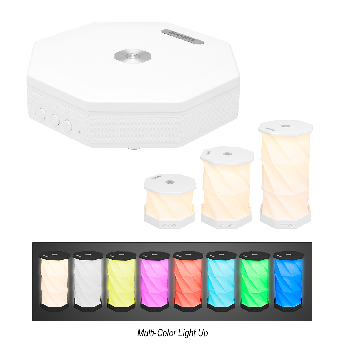 Picture of Illumates™ Folding Lamp With Speaker & Sound Machine