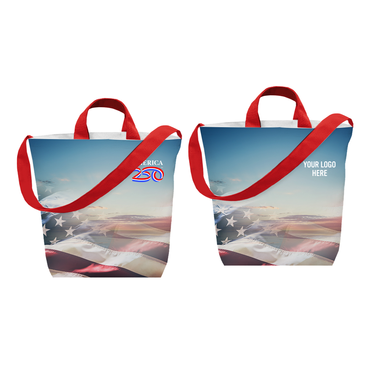 Picture of America250™ Sublime Series Rpet Satchel Tote Bag