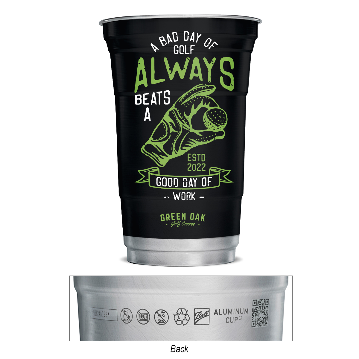 Picture of 20 Oz. Top Cup Full Color Aluminum Cup