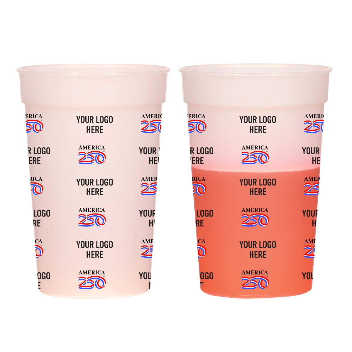 Picture of America250™ 16 Oz. Full Color Mood Stadium Cup