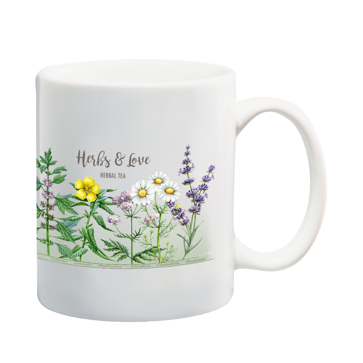 Picture of 11 Oz. Full Color White Ceramic Mug