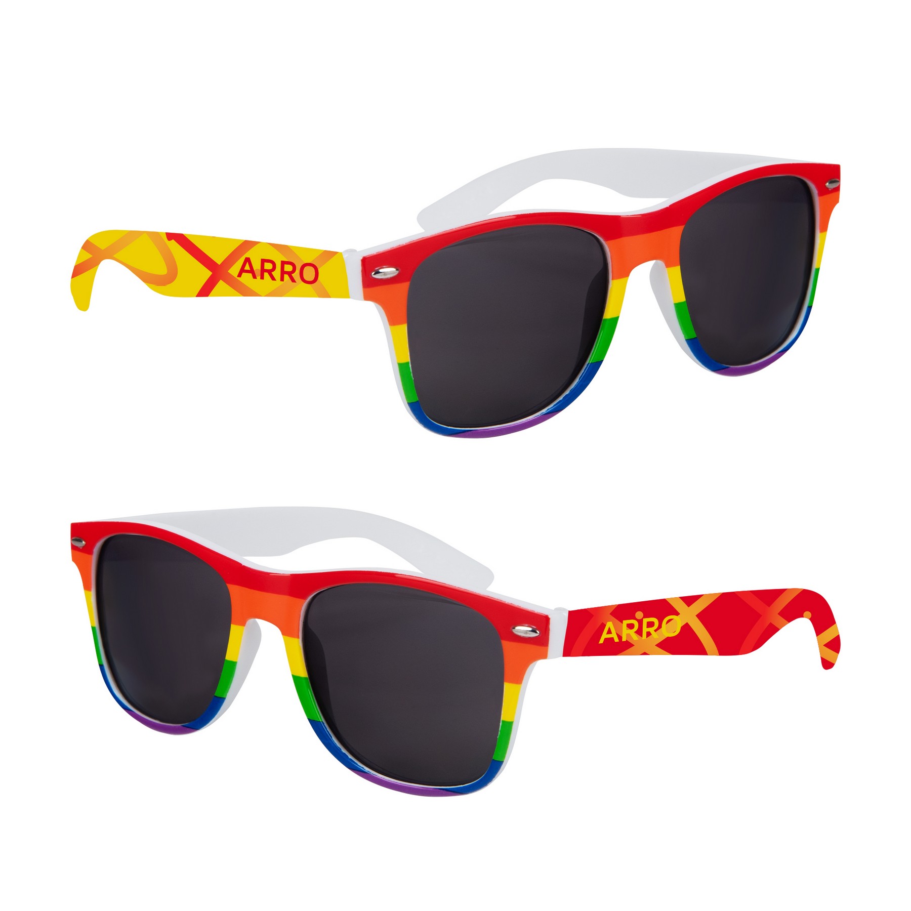 Picture of Full Color Prism Maliubu Sunglasses