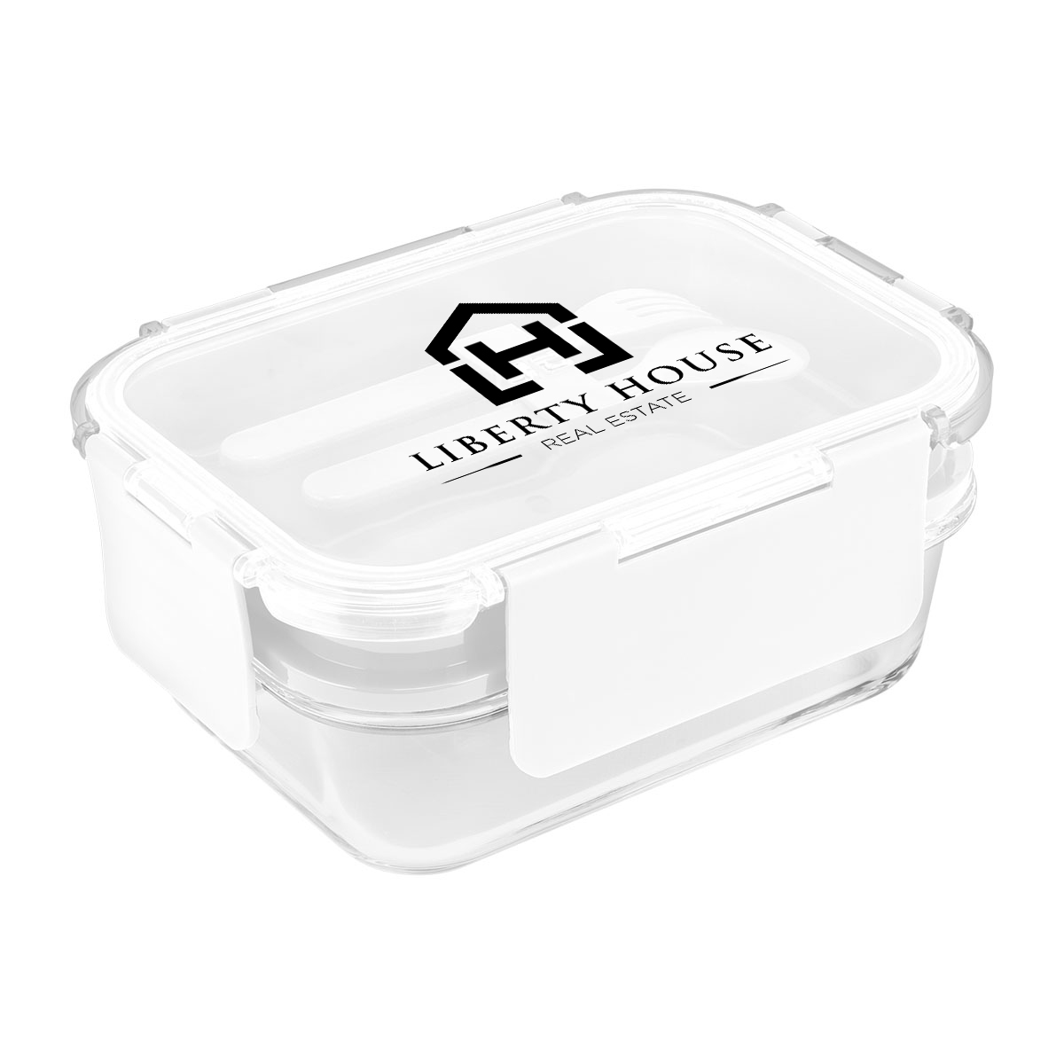 Picture of Recycled Double Decker Glass Bento Box