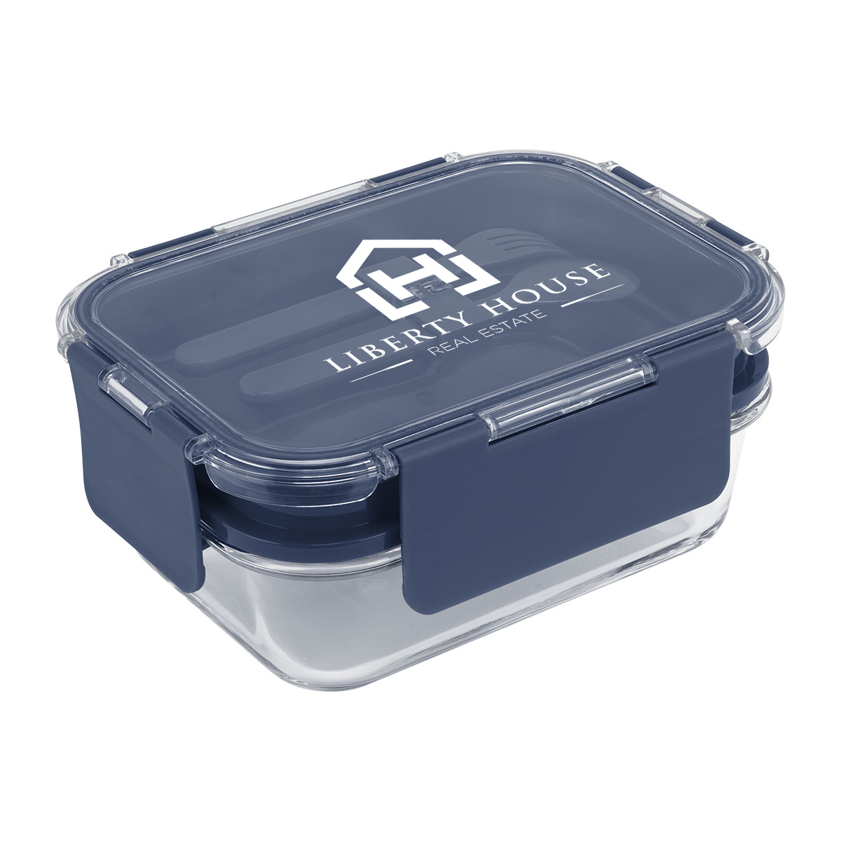 Picture of Recycled Double Decker Glass Bento Box