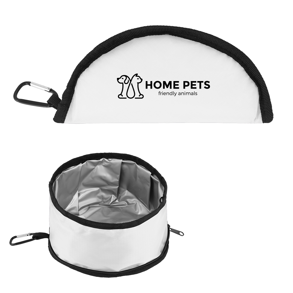 Picture of Rpet Foldable Dog Food Bowl With Carabiner