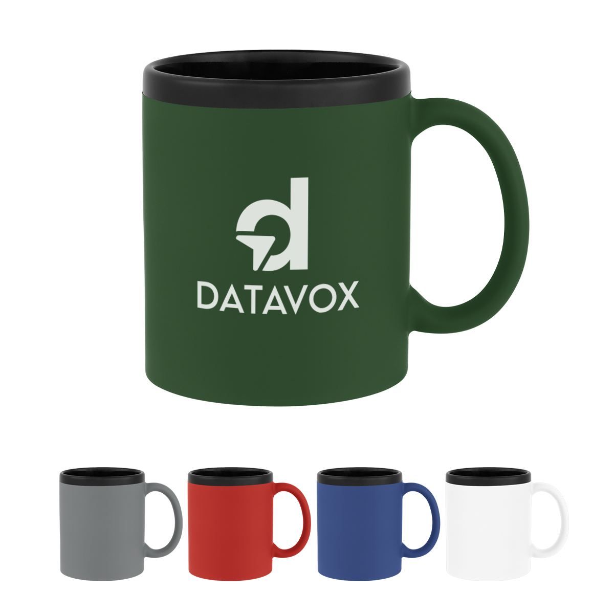 Picture of 11 Oz. Smooth Rubberized Finish Mug