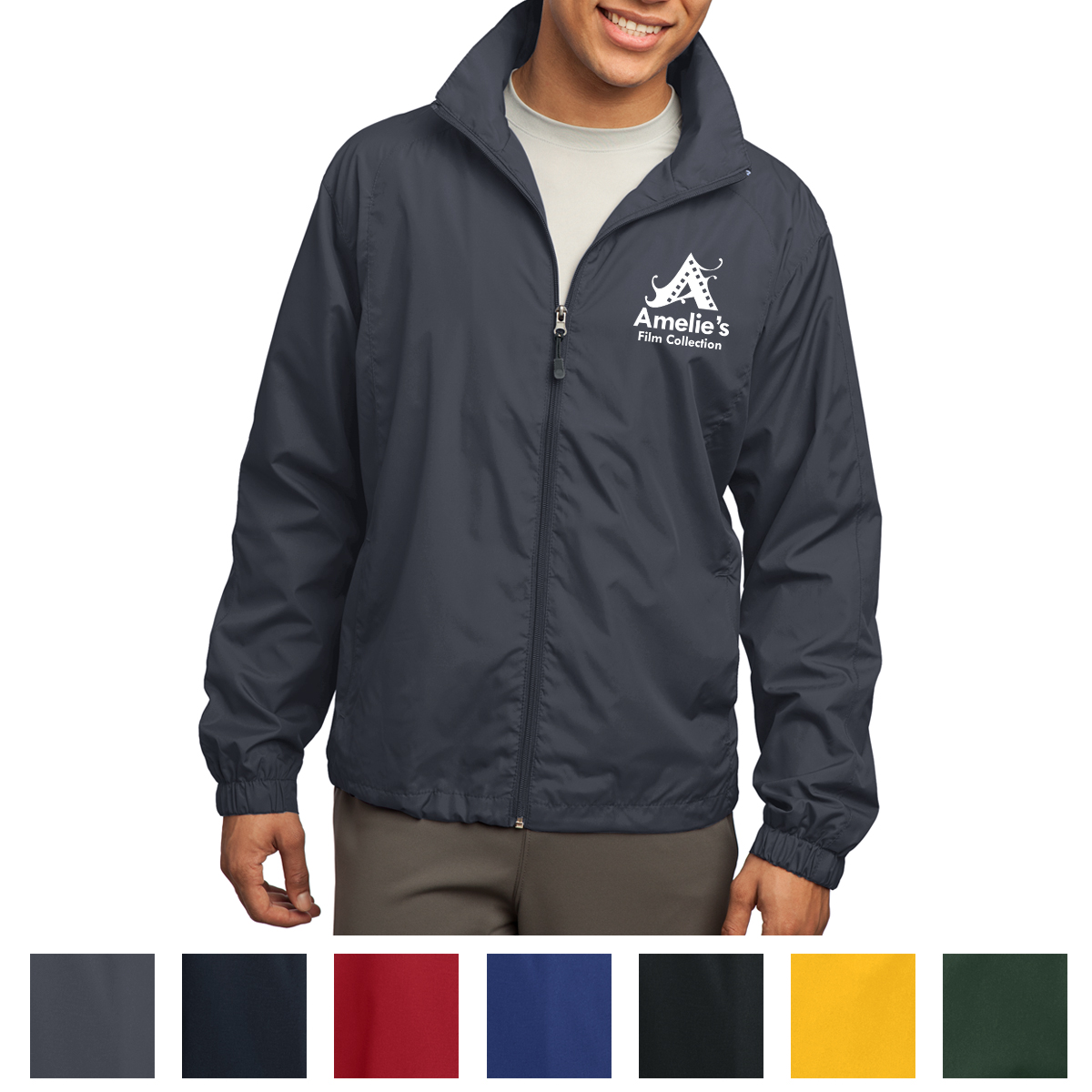 Picture of Sport-tek® Full-zip Wind Jacket