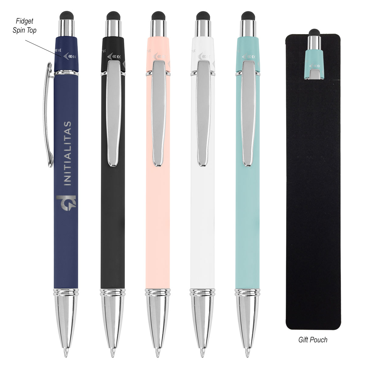 Picture of Bella Recycled Aluminum Pen With Stylus