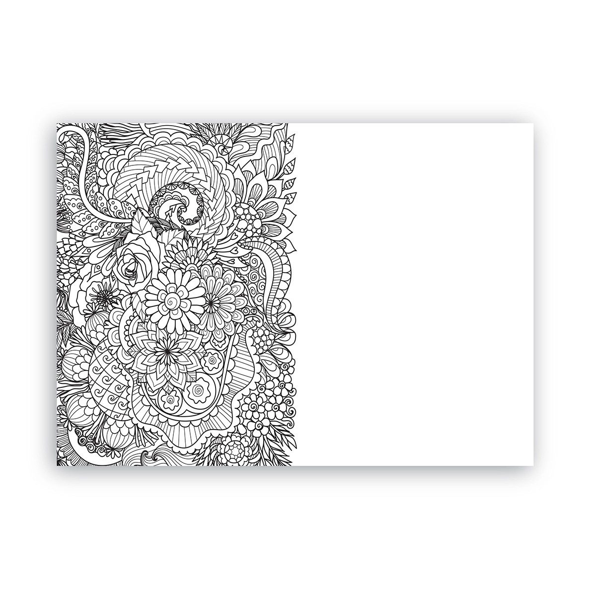Picture of Post-it Custom Printed Coloring Pad - 25 Sheets