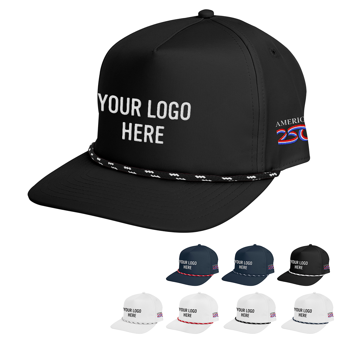 Picture of America250™ Stroke Play Rope Cap